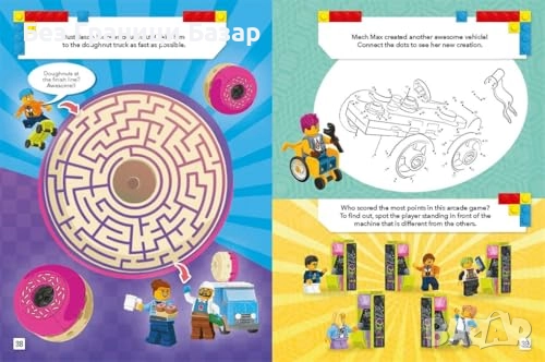 Нов Официален LEGO годишник 2026 с герой Зейн и забавни предизвикателства, снимка 4 - Образователни игри - 51897635