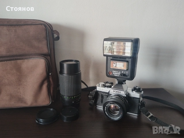 Камери PORST Reflex TL, REVUEFLEX SD 1, PORST GR-3 automatic Japan, снимка 18 - Фотоапарати - 33720698