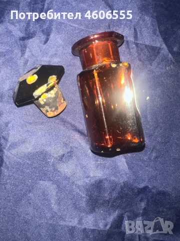 antique apothecary bottle, снимка 3 - Колекции - 52227268