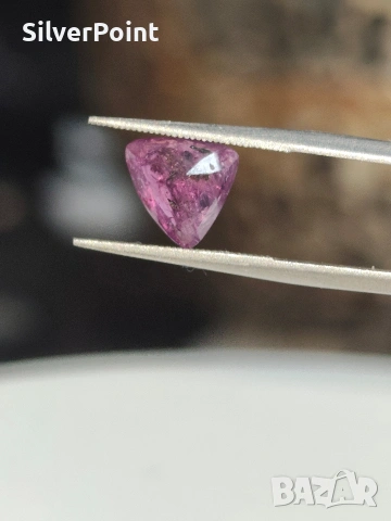 Сапфир голям от Кашмир не нагряван , снимка 4 - Други - 54274059