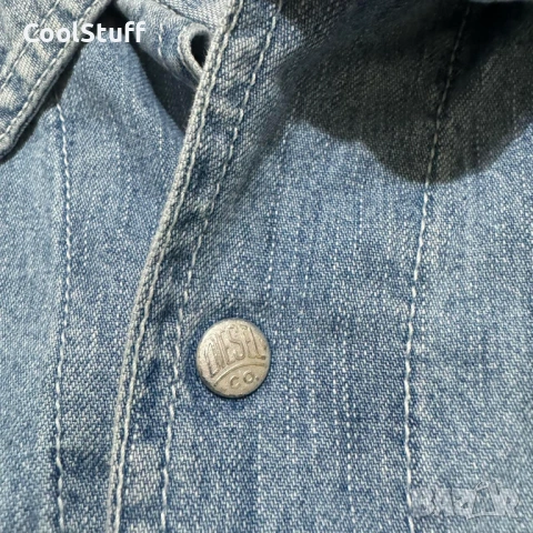 Мъжка Дънкова Риза Diesel Vintage 90’s Размер XL, снимка 4 - Ризи - 53937384