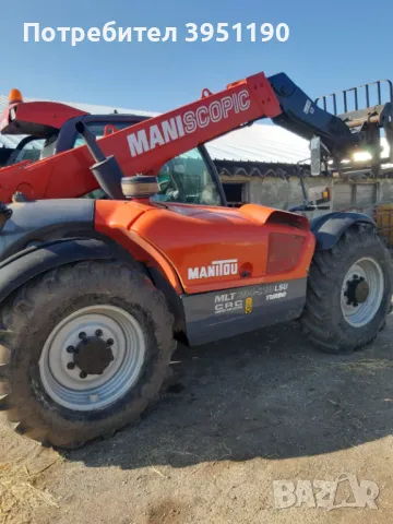 Телескопичен товарач Manitou, снимка 3 - Селскостопанска техника - 46845731