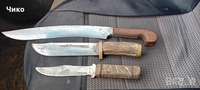 3бр стари колекционерски ножове 