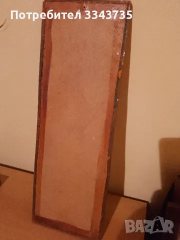 Медно пано върху дървена основа д-50 ш-18см., снимка 2 - Декорация за дома - 49655064