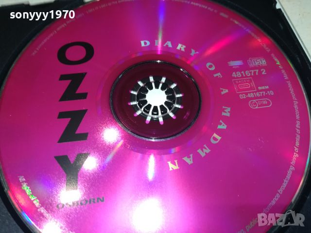 OZZY OZBOURNE CD 1705241711, снимка 6 - CD дискове - 45782412
