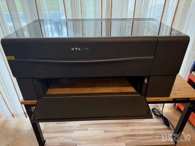 Мощен Лазер за гравиране и рязяне xTool P2S 55W Desktop CO2 Laser Cutter, снимка 2 - Инструменти за гравиране - 52275456