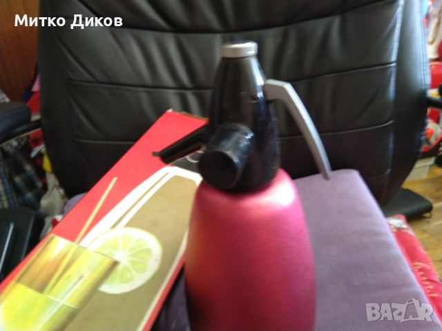 Бутилка сифон за газиране-газирана вода 1литър нов унгарски, снимка 4 - Други стоки за дома - 46472906