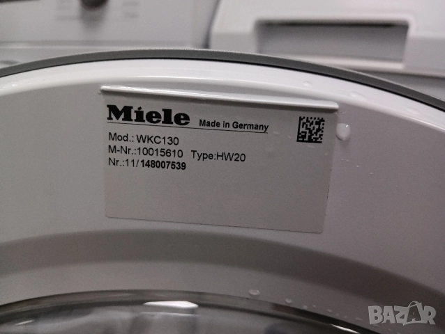 Като нова пералня Миеле Miele W1 A+++ 8кг Made in Germany 2 години Гаранция!, снимка 10 - Перални - 52138586