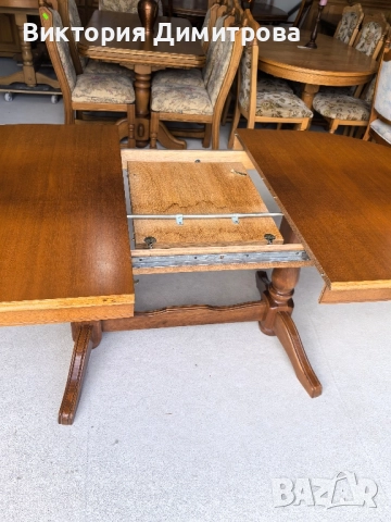 Разтегателна трапезна маса , снимка 4 - Маси - 51714387