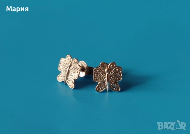 Сребърни обеци