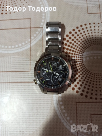 Соларен часовник casio edifice  EQB-500, снимка 2 - Друга електроника - 52881335