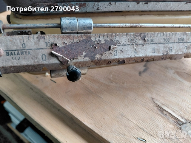 кантар ретро, снимка 4 - Антикварни и старинни предмети - 52891683