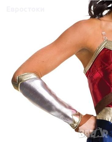 Официален костюм Wonder Woman от DC Comics Dawn of Justice, пълен комплект аксесоари, размер Extra S, снимка 5 - Костюми - 46462942