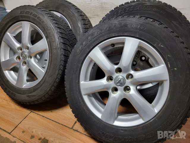 Toyota 17" 5x114,3 RAV 4 оригинални лети джанти Тойота 225/65/17, снимка 11 - Гуми и джанти - 52537585