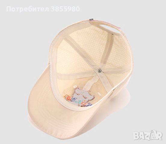 детска шапка с козирка, снимка 7 - Шапки, шалове и ръкавици - 45197085