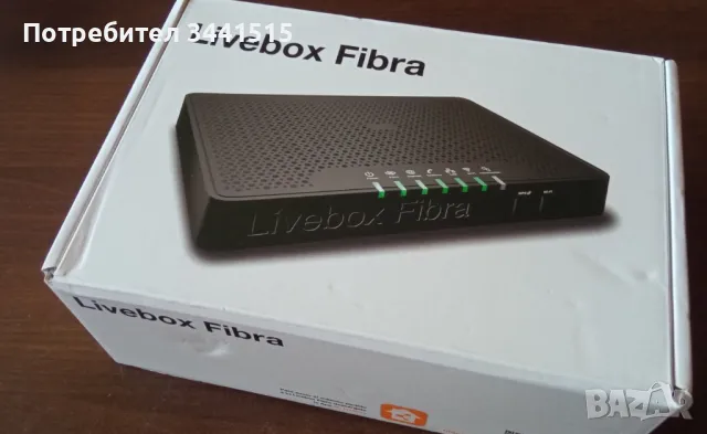 Рутер ORANGE Livebox Fibra WiFi Router безжичен, снимка 2 - Рутери - 48944333