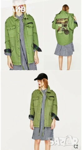 ZARA Дамско сако/ риза, снимка 3 - Сака - 54001466