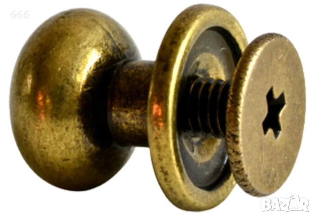 50 бр нитове с топче и винт за закопчаване 12mm, снимка 6 - Други стоки за дома - 53037529