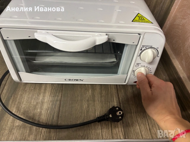 Мини фурна Crown - Нова, без кашон