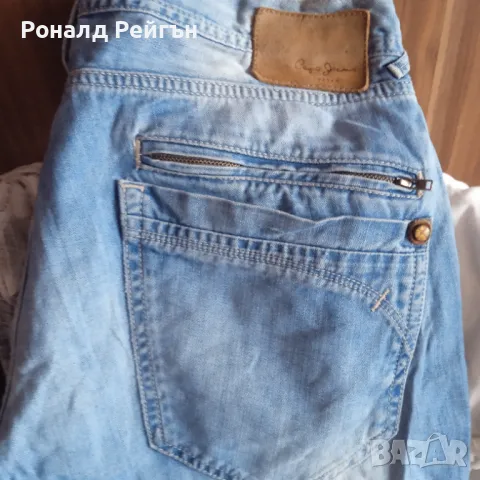 КАТО НОВИ PEPE JEANS 34/32 оригинални класически дънки джинси Пепе, снимка 5 - Дънки - 48108272