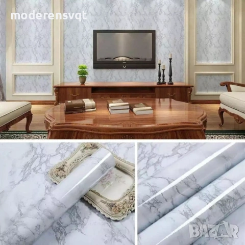 Самозалепващо фолио за мебели водоустойчиво, снимка 3 - Други стоки за дома - 54042262