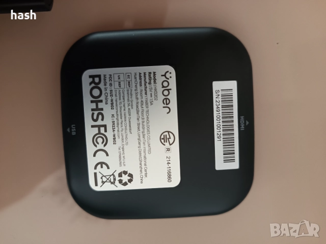 Видео проектор Yaber K2 800 ANSI Lumens 1080P Full HD WiFi6 Bluetooth, видео 4K Вграден TV Dongle с , снимка 11 - Телевизори - 52182462