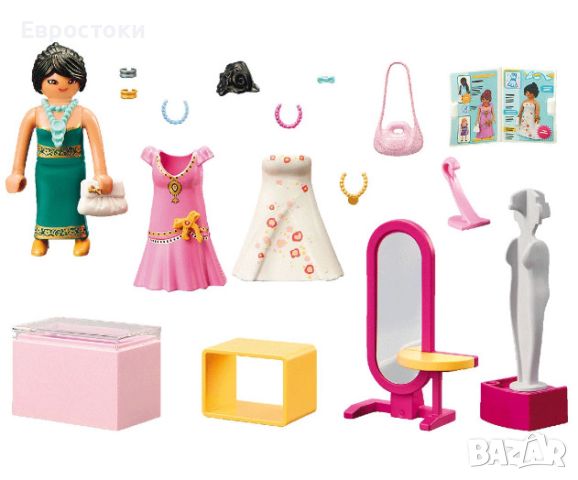 Детски игрален комплект Playmobil Fashion Boutique, снимка 4 - Образователни игри - 45315700