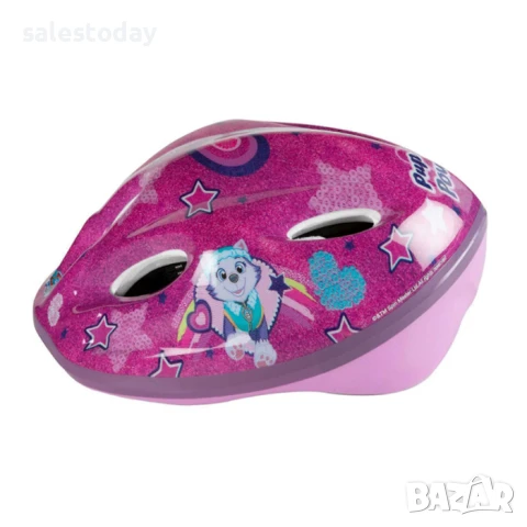 Детска каска за колело, скутер, тротинетка,Каска за велосипед, Цветни сърца, 52-56 см