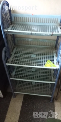 етажерка пластмасова размери 120 х 60 см 