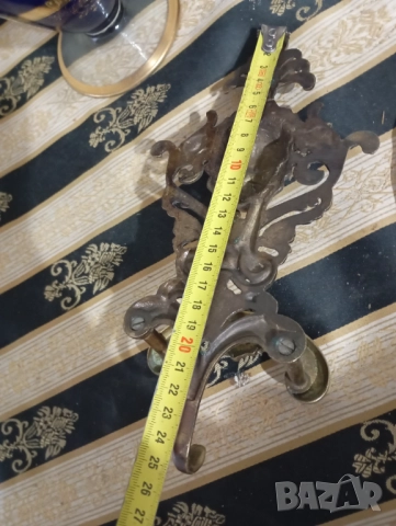 Комплект от две барокови закачалки, снимка 4 - Други ценни предмети - 52416519