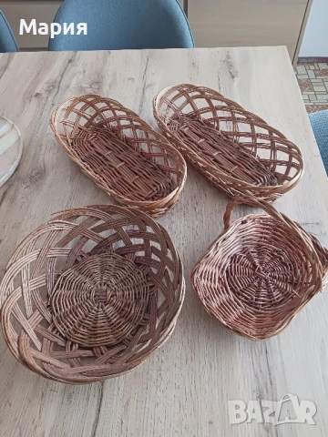 Плетени панери лот, снимка 3 - Други - 50647038