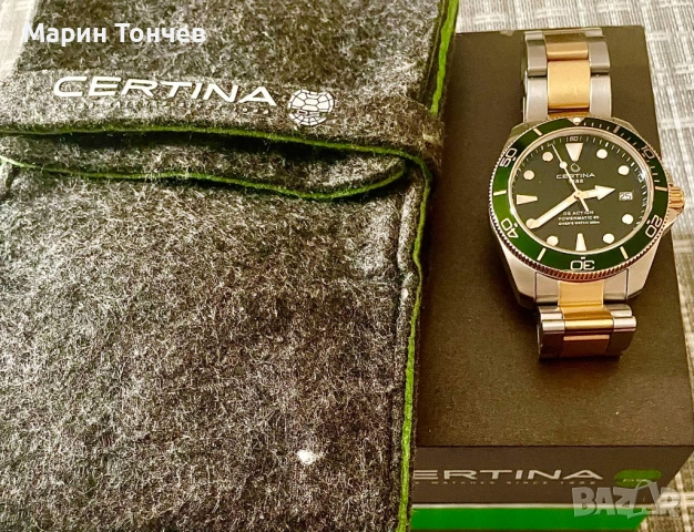 Certina DS Action Two Tone Diver C032.807.22.051.01, снимка 9 - Мъжки - 52855221