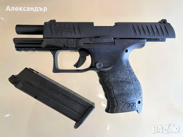 ЕЪРСОФТ !!! Пистолет Walther PPQ M2 с аксесоари - НОВ, снимка 5 - Газово оръжие - 48344760