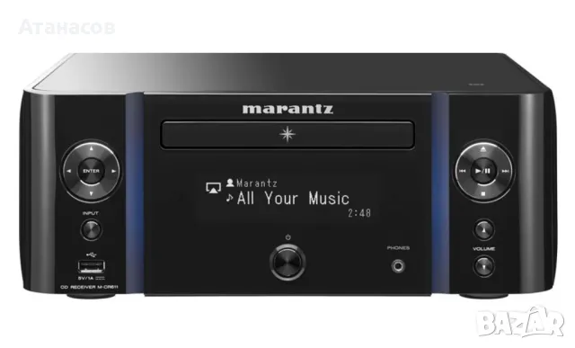 Marantz M-CR611 Bluetooth Wi-Fi FLAC HD / ALAC / WAV / AIFF / DSD, снимка 5 - Ресийвъри, усилватели, смесителни пултове - 48229457