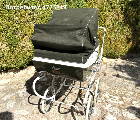 Silver Cross Freeway 1960s - винтидж бебешка количка, класика, снимка 10 - Детски колички - 53948687