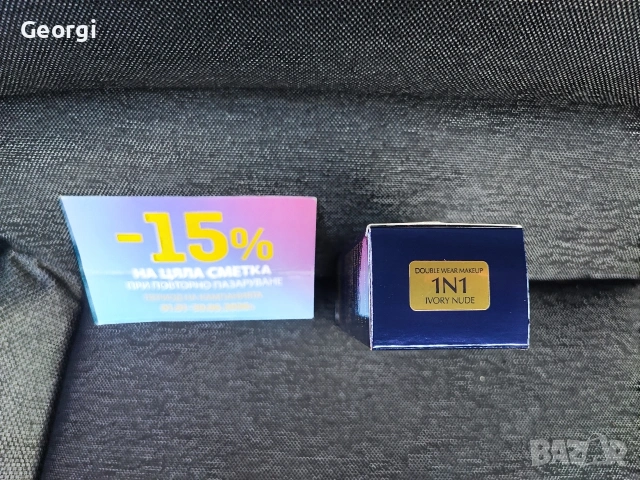ESTEE LAUDER Double Wear Stay-In-Place Makeup 1N1 Spf10 Фон дьо тен флуид , снимка 3 - Козметика за лице - 53737653