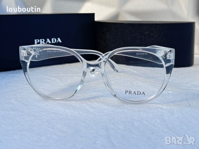 Prada диоптрични рамки очила за компютър,прозрачни слънчеви, снимка 9 - Слънчеви и диоптрични очила - 46516983