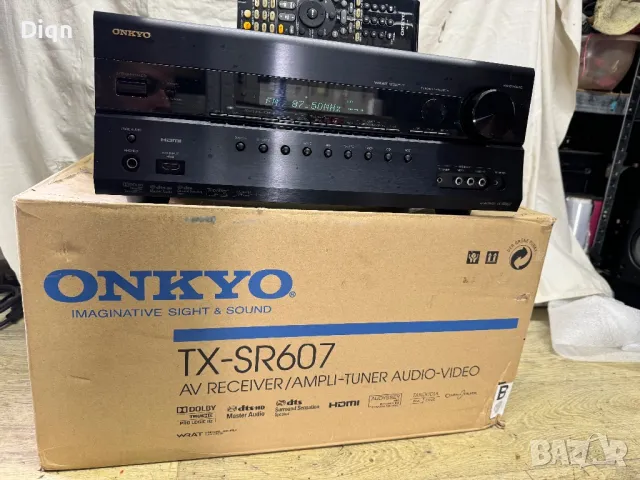 Onkyo TX-SR607, снимка 10 - Ресийвъри, усилватели, смесителни пултове - 47195028