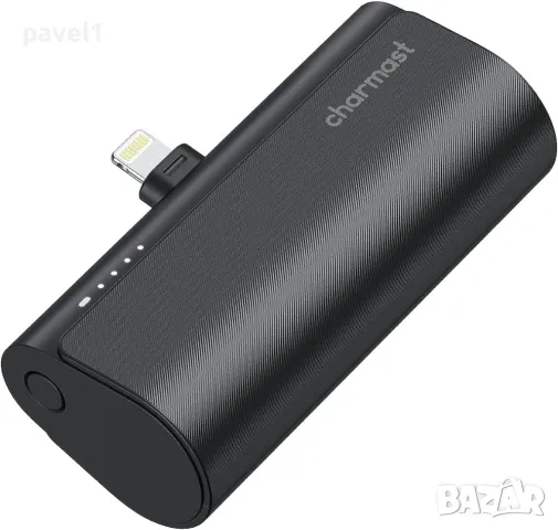 НЕРАЗОПАКОВАНА Charmast CMA Малка Външна батерия за айфон Power Bank 5000mAh за iPhone, снимка 9 - Apple iPhone - 47991382