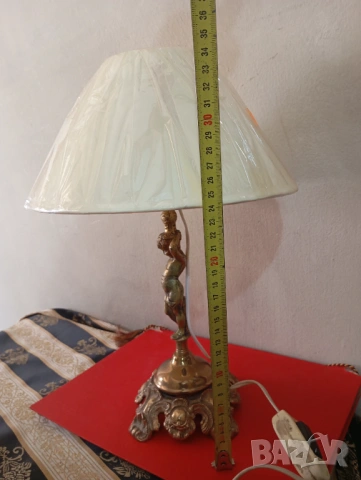 Винтидж настолна лампа, снимка 3 - Настолни лампи - 53835130