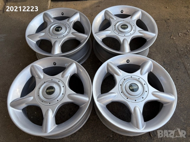 4 броя алуминиеви джанти за MINI COOPER,ONE,COUPE,HATCH,CLUBMAN 16, снимка 3 - Гуми и джанти - 53708495