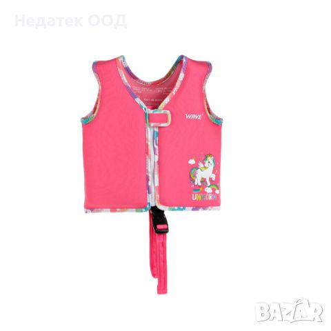 Детска спасителна жилетка, Foam Fuchsia Unicorn, 2-3 години, 15-18 кг, снимка 1 - Надуваеми играчки - 46153212