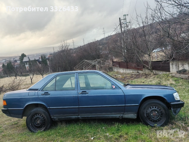 Необорудвано купе от Мерцедес 190 без ръжда 