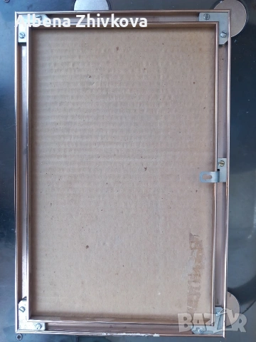 Авторска цветна графика Рамкирана в паспарту, снимка 7 - Картини - 53644885