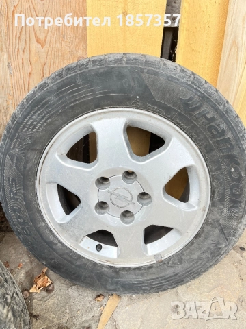 Зимни гуми с оригинални джанти Опел  15 205 65, снимка 8 - Гуми и джанти - 51857736