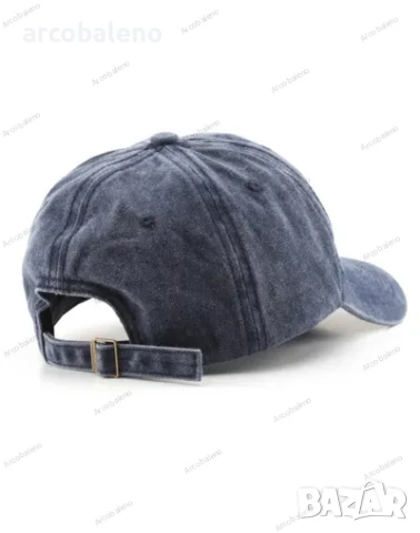 Изпрана бейзболна изтъркана шапка Unisex, 5цвята , снимка 4 - Шапки - 51391984