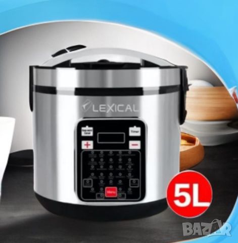 Мултикукър Lexical Multicooker LRC-3410, снимка 1 - Мултикукъри - 46619248