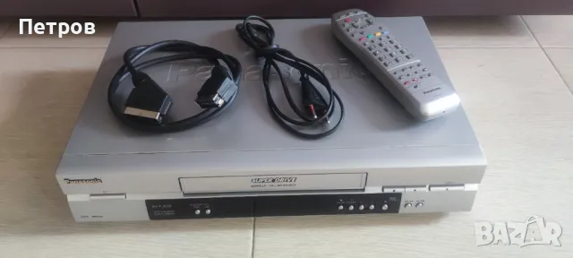 Panasonic VHS video , снимка 2 - Плейъри, домашно кино, прожектори - 44716478