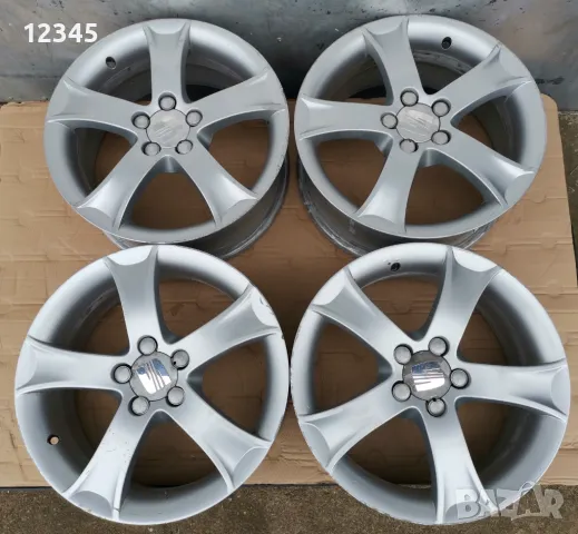 16’’5x100 originalni za seat 16”5х100 оригинални за сеат-№562, снимка 1 - Гуми и джанти - 47447477