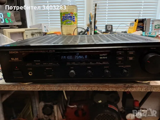 Ресивър Denon DRA 455, снимка 4 - Ресийвъри, усилватели, смесителни пултове - 49360134